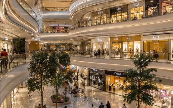 Grade-A shopping mall managed by CONQR